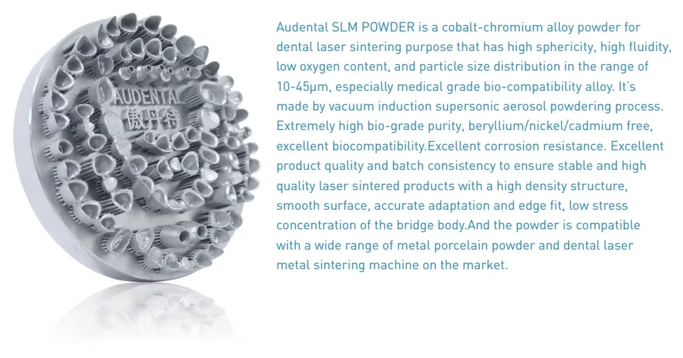 New Arrival Dental  alloy powder  5kg Cobalt Chrome Powder Co Cr Alloy Powder  for dental using