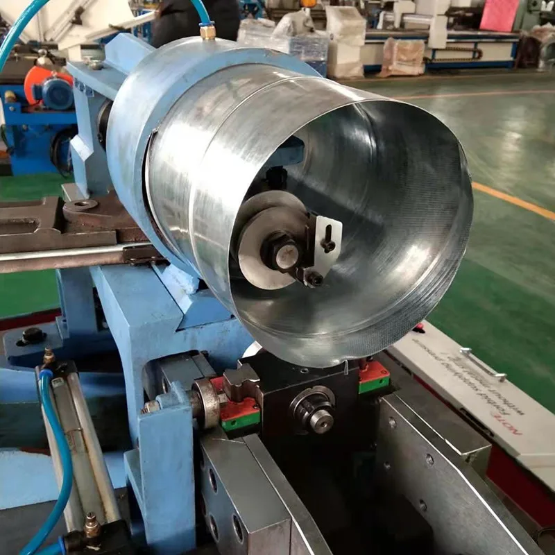 Automatic Spiral Air Duct Making Machine, Round Ventilation Pipe Former, Galvanized Wind Conduit Maker without Expanded Wings