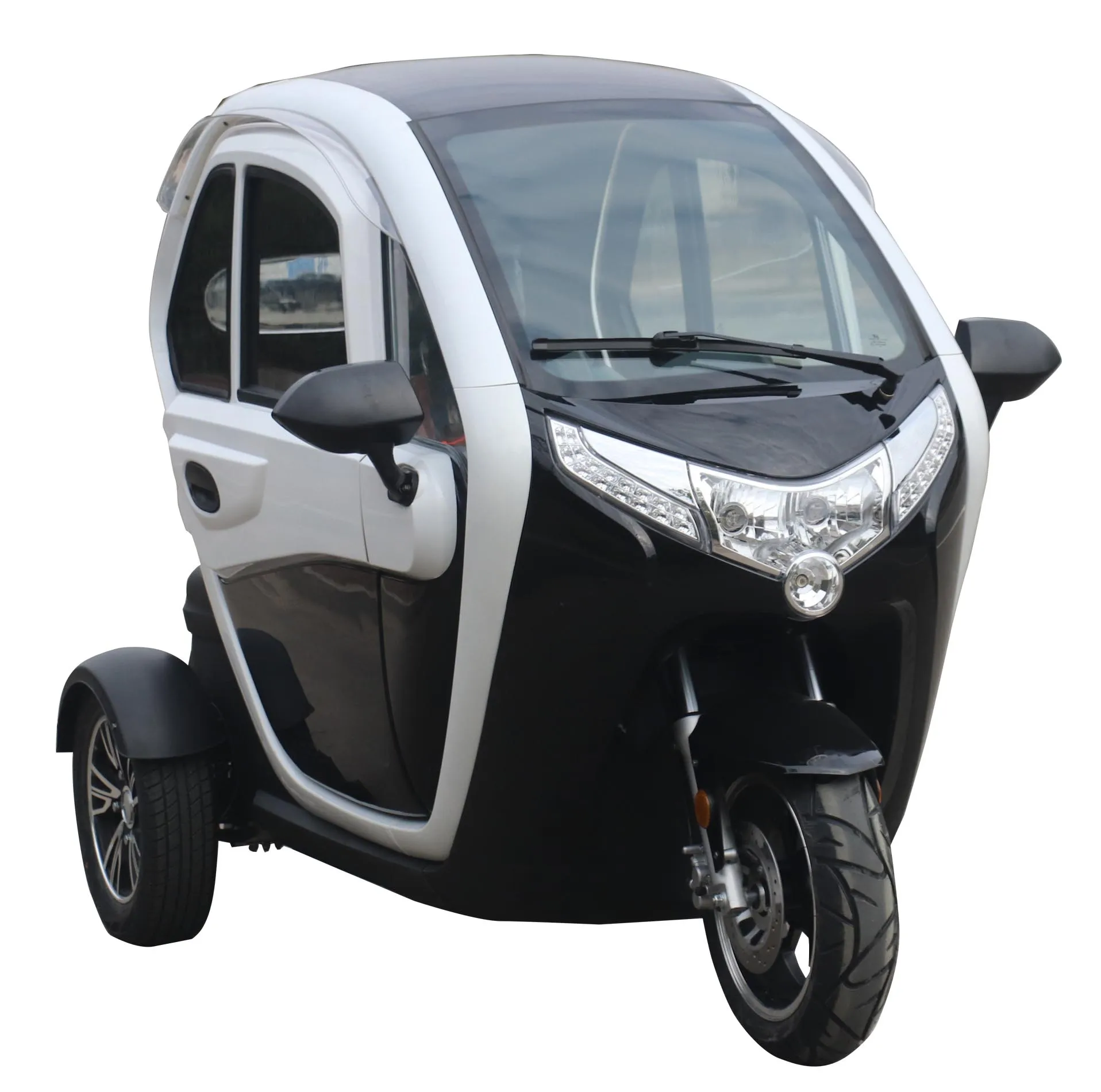 T414 Electric Passenger Tricycle for 2 Adults Electric Tricycle for Handicapped Electric Tricycle for Passenger Seat