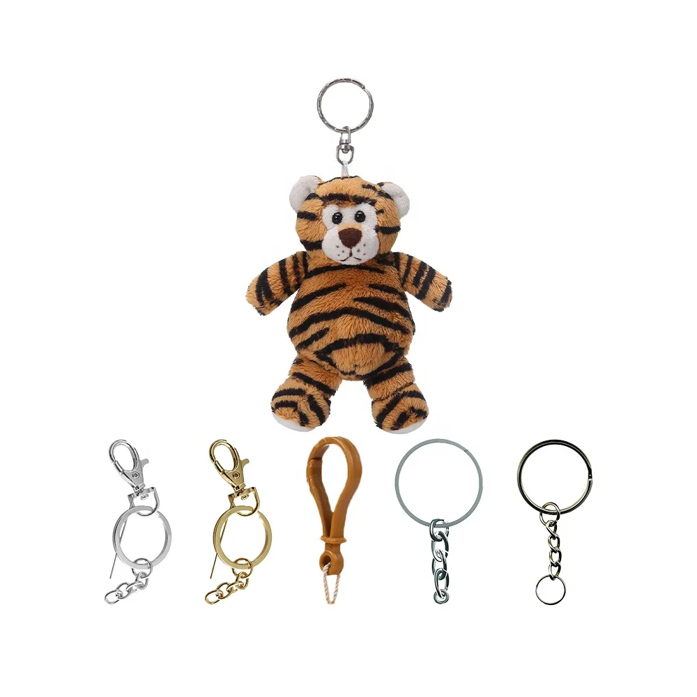 Cute tiger stuffed animal plush soft toy mini baby tiger plush keychain