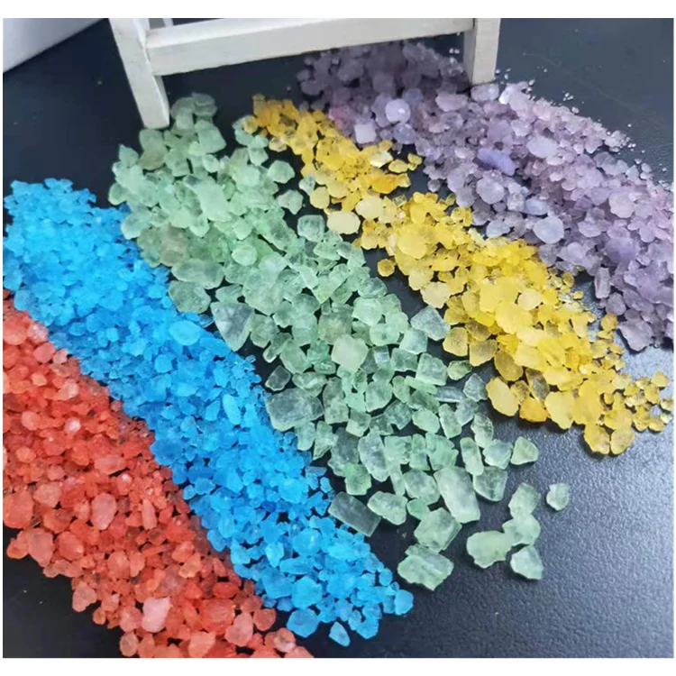 Custom Spa Salt Relax Body Care Epson spa lavender bath salt containers glass