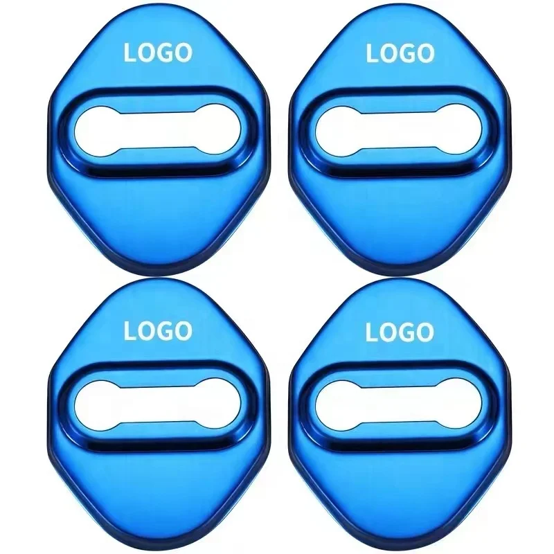 Car Styling door lock cover for Mercedes Benz A B C E Class W212 W205 W204 W245 X204 X212 GLK SLK ML AMG accessories