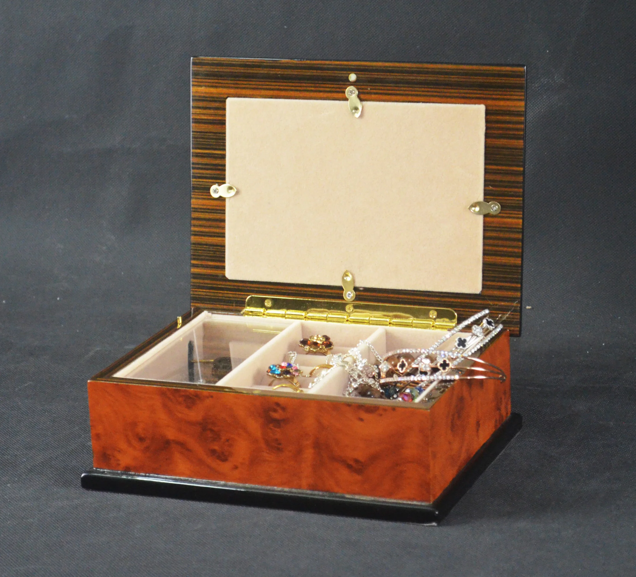 
wholesale Chinese classical style multi-function wooden ladies jewelry box/gift box/trinket box 