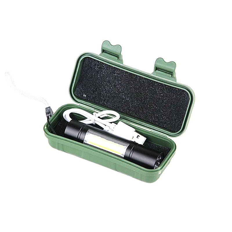 Карманный светодиодный мини-фонарик с USB-зарядкой