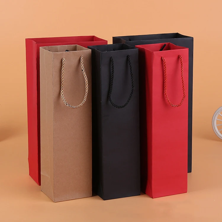 Customized Designer Logo Printed Shopping Paper Bag Luxury Packaging Bags for Gift Wrapping