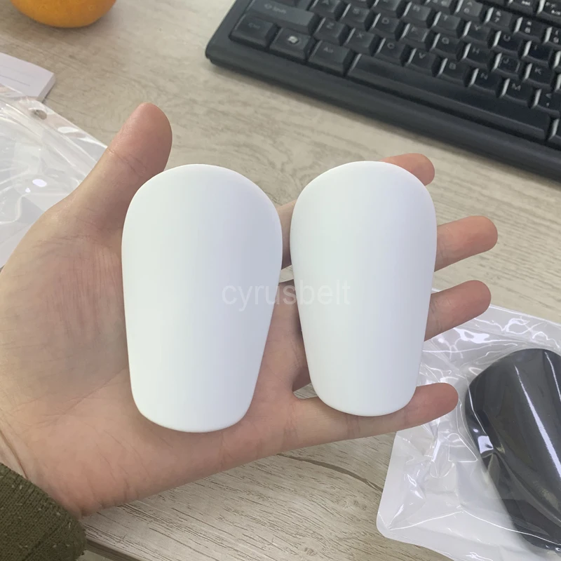 Custom Manufacture 8*5cm 10*6cm Mini Soccer Shin Guards Pads Small Protector Soccer Football