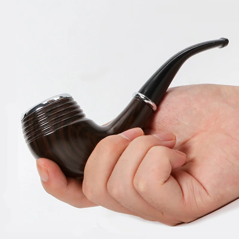 Futeng 607-1 New Resin Smoking Pipe in Stock Hand Smoke Pipe Tobacco Pipe Wholesale