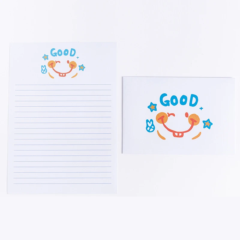 
Good Simple Romantic Cute Cartoon Envelope Stationery Set 