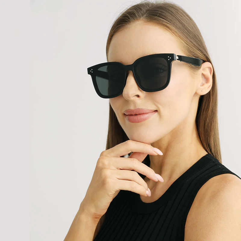 2024 Smart Blue Tooth 5.3 Audio Glasses Listening to Music UV400 Anti UV Driving Tourism Intelligent Sunglasses