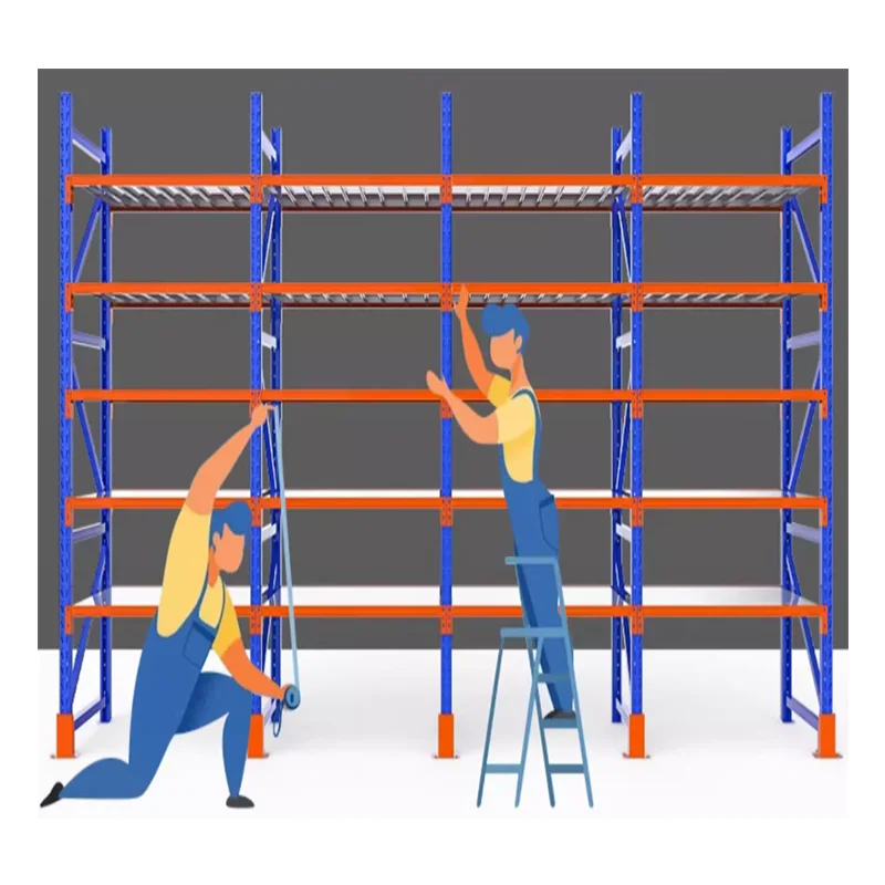 Guichang Stacking Racks & Shelves Powder Coating  Metal Heavy Duty Storage Truck Tire Racks For Warehouse garage storage rack