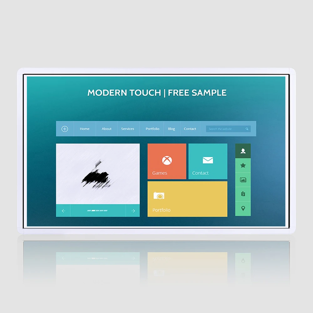 Indoor K type base kiosk horizontal rotate lcd totem kiosk table digital signage touchscreen capacitive mount