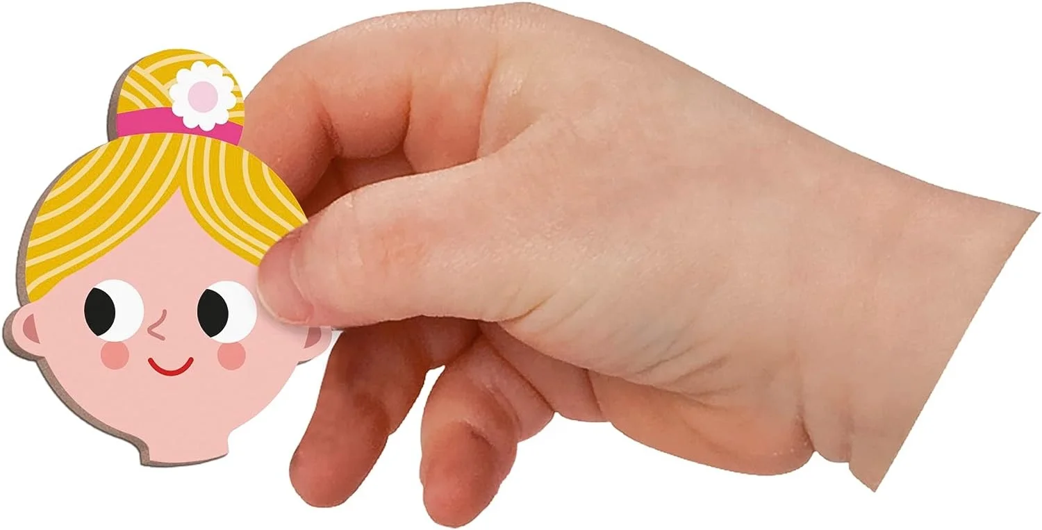 Custom Design Magnetic Book Mix and Match Travel Game Educational Toys Puzzles Magnetic Stickers For Children