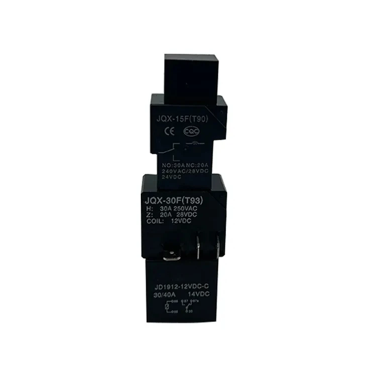 4/5 контактов 6-контактный SLA-12V DC24V 48V AC110V 220V 30A 40A 50A SPST SPDT JQX-15F T90 реле мощности