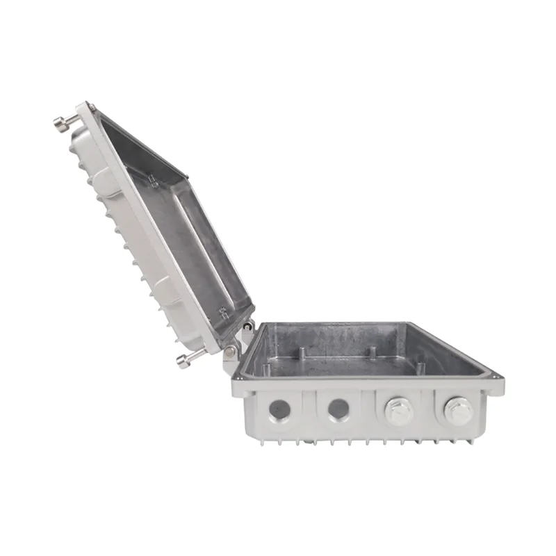 N IP67 Silver Die-casting Aluminum Box Waterproof Communication Telecom Aluminum Enclosures Box
