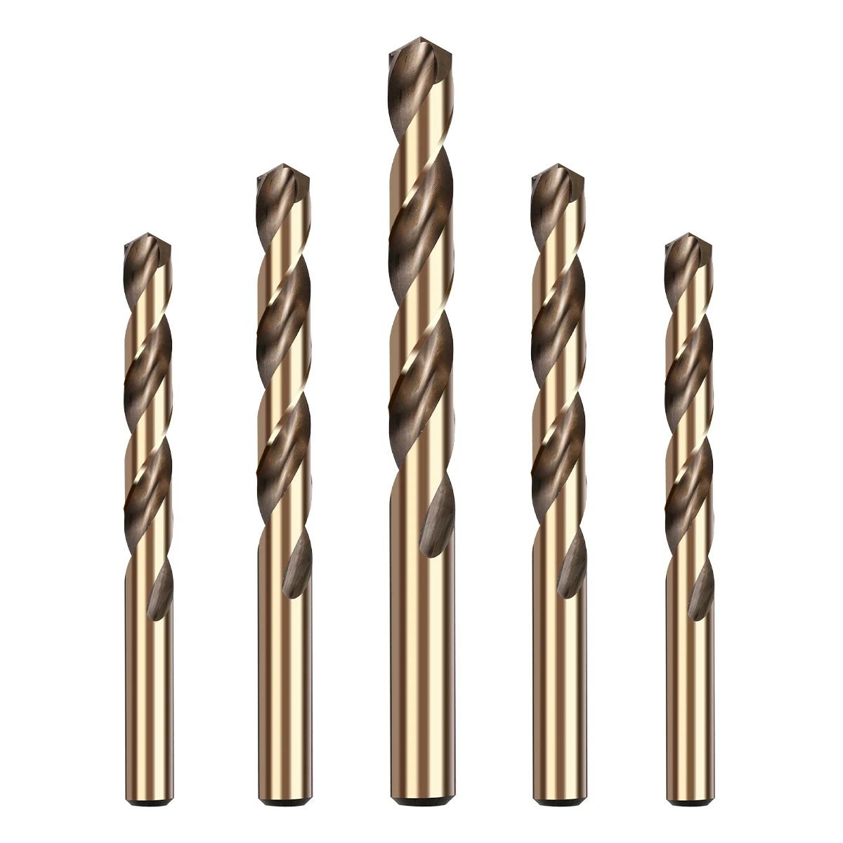 HSS Cobalt M35 High Speed Steel Straight Shank Twist Jobber Drill Bit For Metal Stainless Steel  Bit