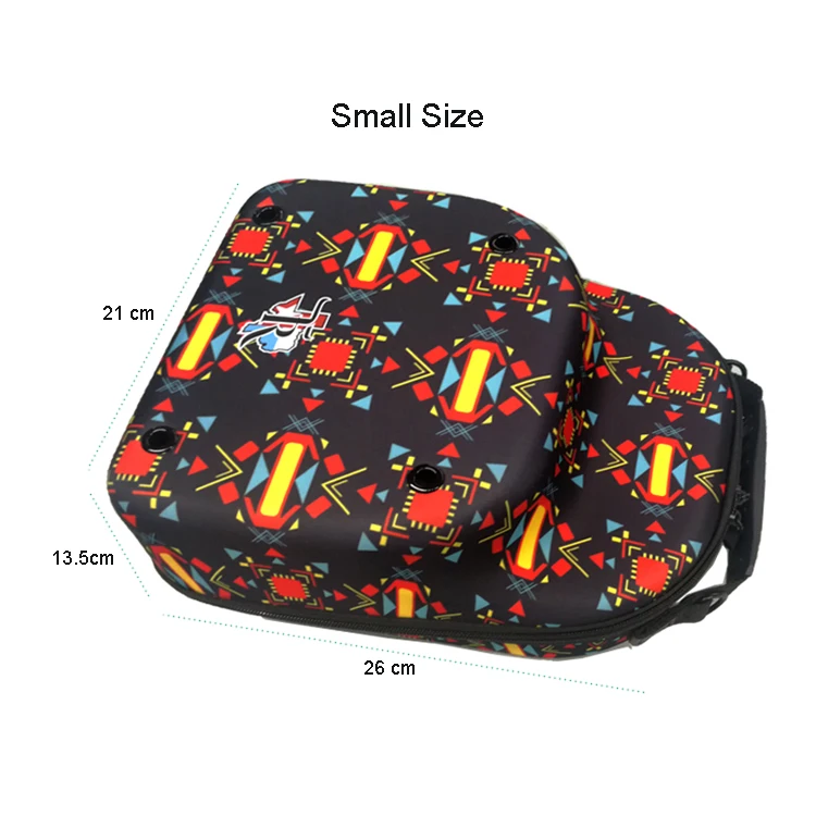 New Design Colorful Printing Shockproof Hard Shell EVA Baseball Cap Case Bag