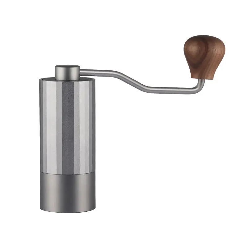 Long handle 20g mini manual coffee grinder Hand holding adjustable grinding Settings Coffee grinder