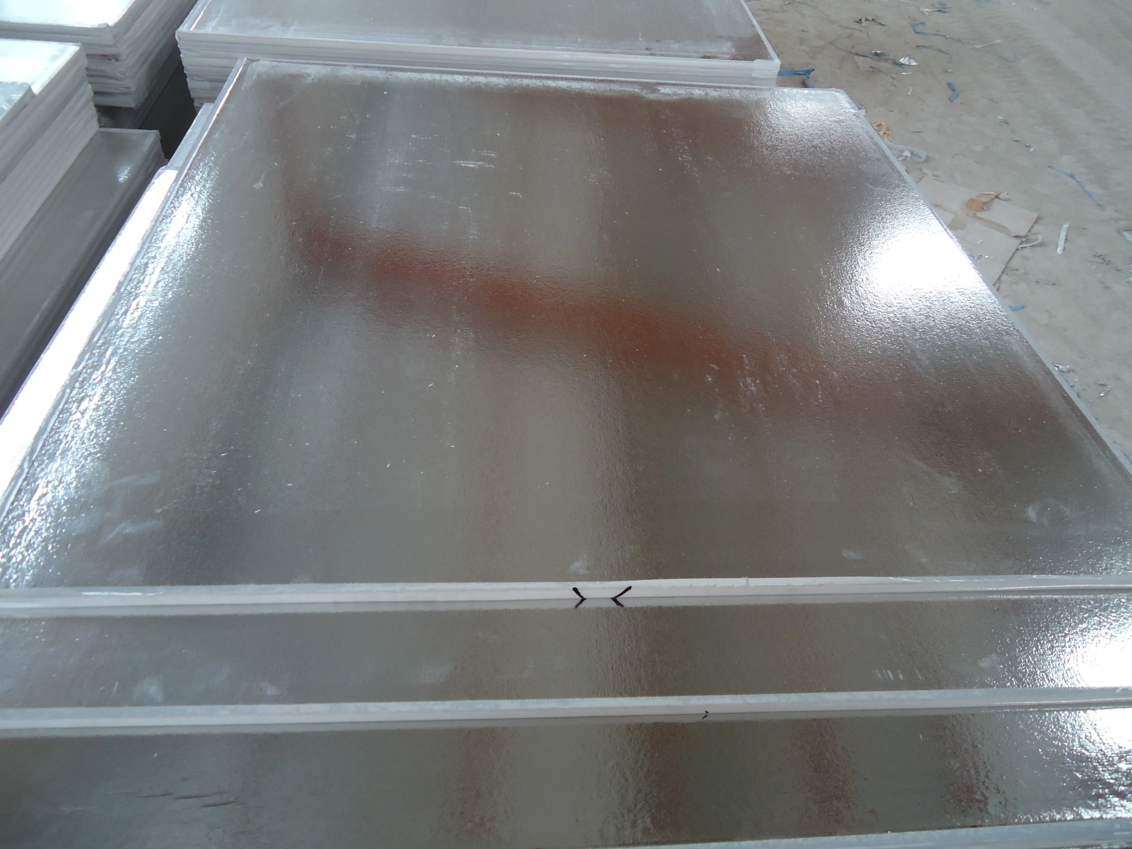 595*595*7 mm Gypsum Ceiling Tiles /PVC Gypsum Suspended Ceiling Panels