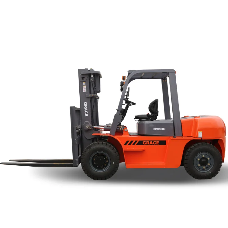 Diesel forklift Japan engine 7 ton 8ton 9ton 10ton FD50 FD80 CPCD80 diesel Heavy Duty Forklift