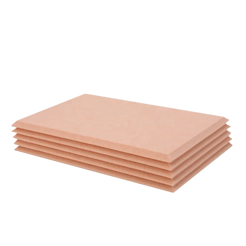 Polyester fireproof acoustic panel for music studio equipment