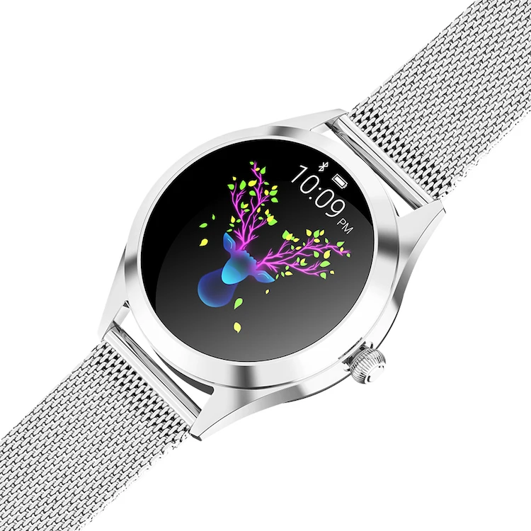 Top sale smart watch woman blood pressue heart rate health fashion waterproof fitness band watch lady women smartwatch