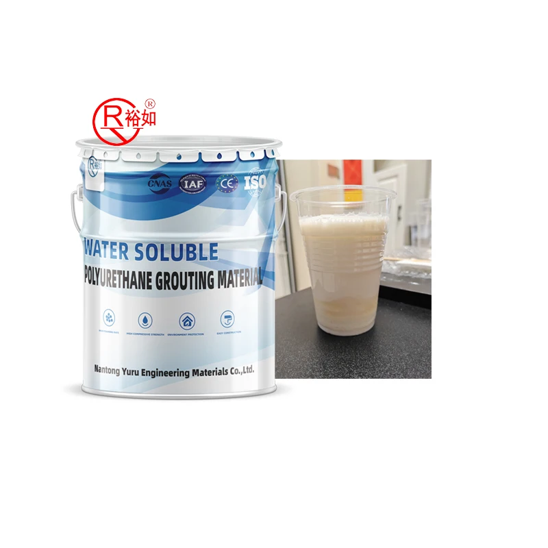 Yu Ru 1-component PU Grouting Concrete Grout Water-based Polyurethane Grouting Material