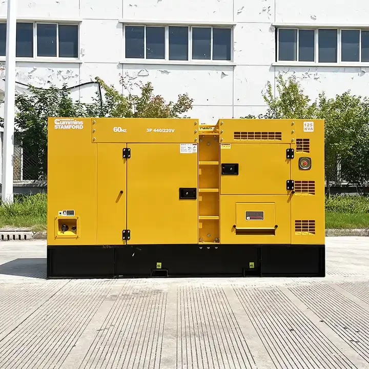 Powered by Cummins 50kva 50kw 80kva 80kw 90kw 100kva 100kw silent generator 100 kw 125 kva electric generator