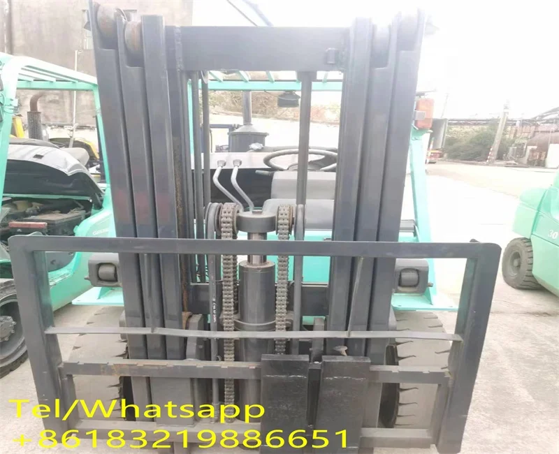 Used Hydraulic Electric/LPG/Diesel Forklift with Japan Isuzu/Mitsubishi 3 ton 4 ton 5 ton