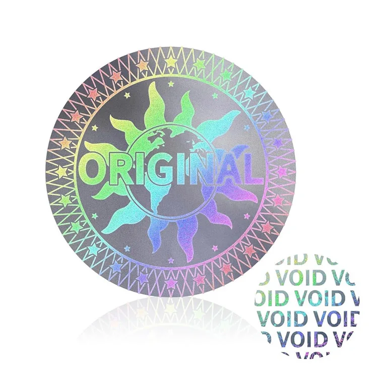Customized Holographic Stickers Secure Your Unique Identity For Your cosmetic product Packaging