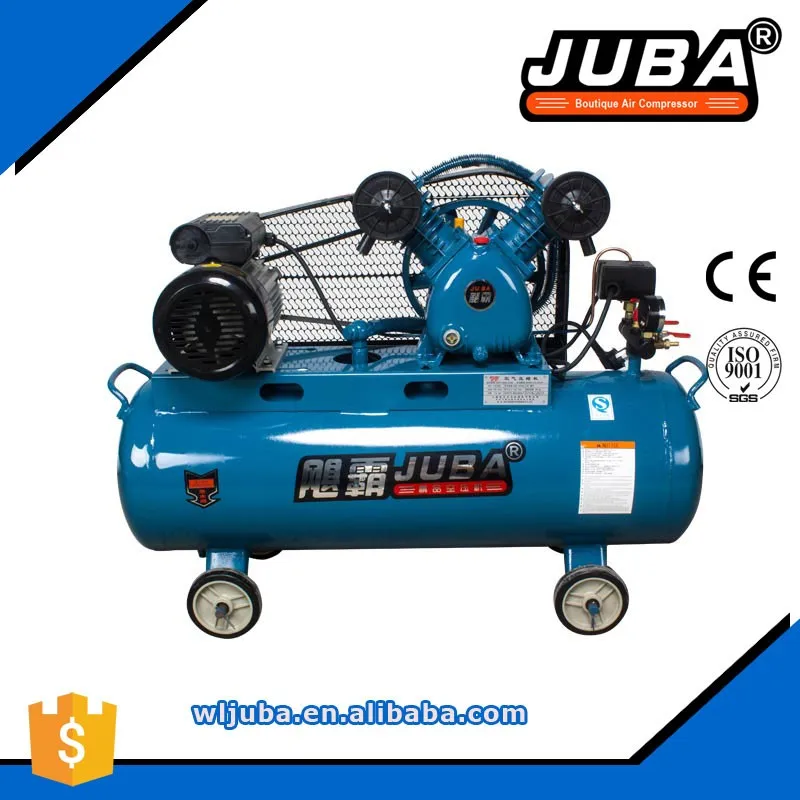 Ac power 85L 4HP belt driven high pressure industrial air compressor manufacture for sale