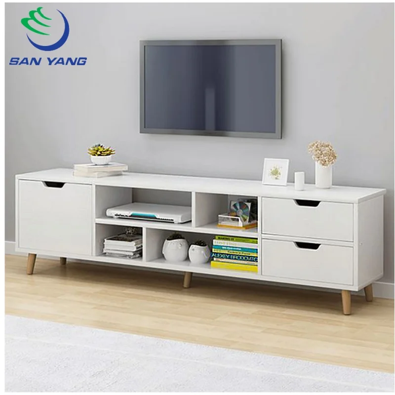 Simple TV Stand Wood TV Stands Wood Furniture for Living Room TV Stand Manufacturer for Wholesale