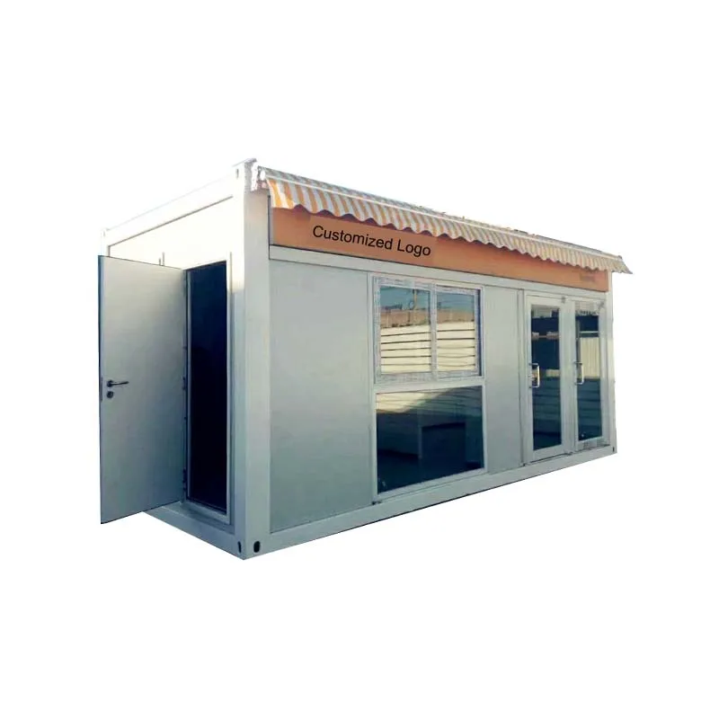 20ft Prefab Containers Manufacturers Mobile Clinic Windproof Flat Pack Shipping Container House Shop