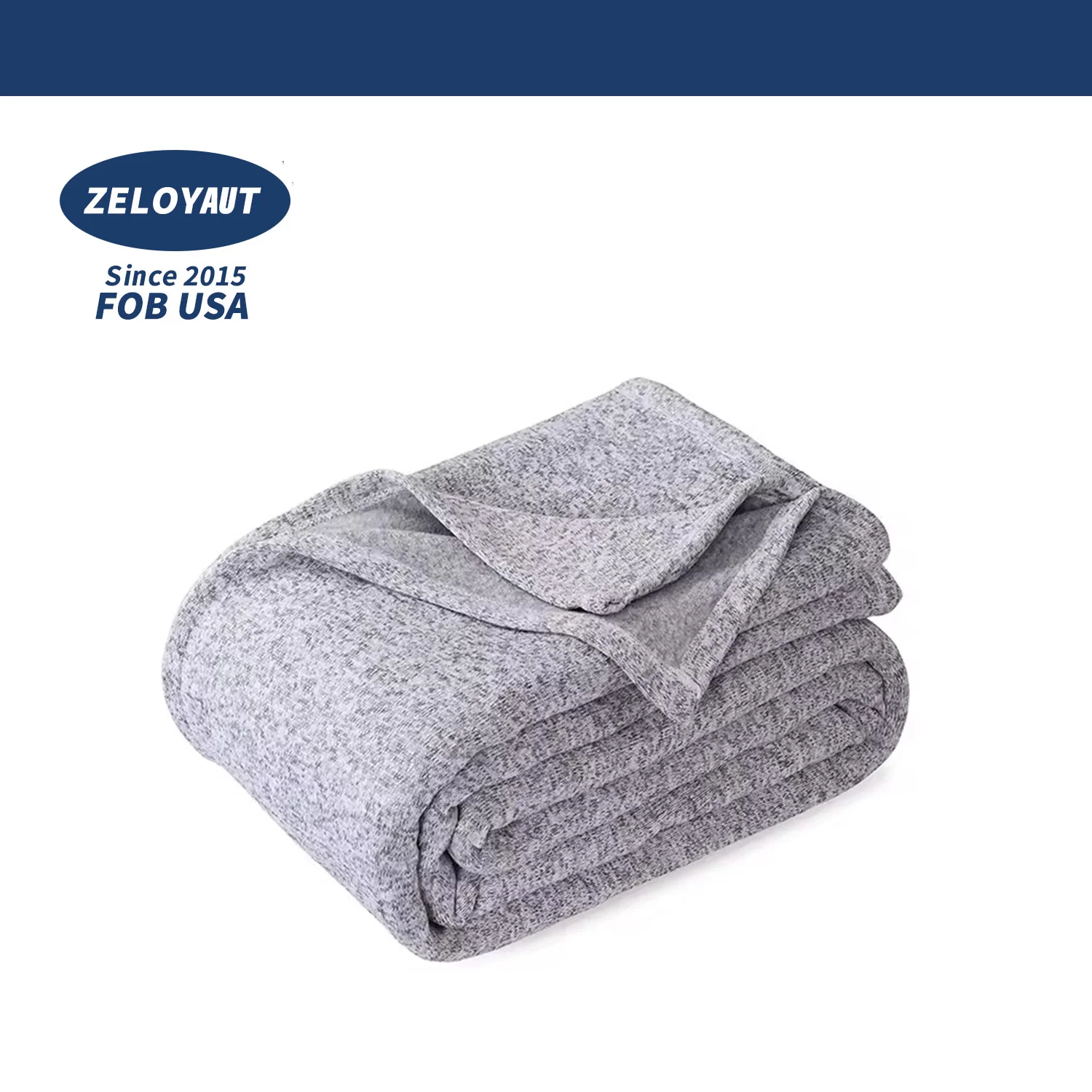 USA warehouse shipping Sublimation Blanket Grey Blank Throws  Premium 100% Polyester and velvet 60*50 inch throw Blanket