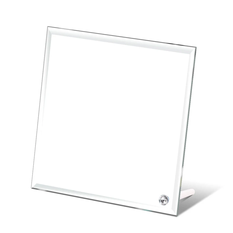 Rubysub BL-25 напрямую с фабрики 200*200*5 мм пригодный для сублимационной печати стеклянная рамка фото Blanks футболки девочек