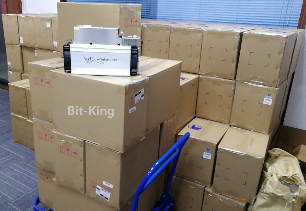 
BitKing Newest Miner MicroBT Whatsminer 58T M21S with PSU BTC miner 