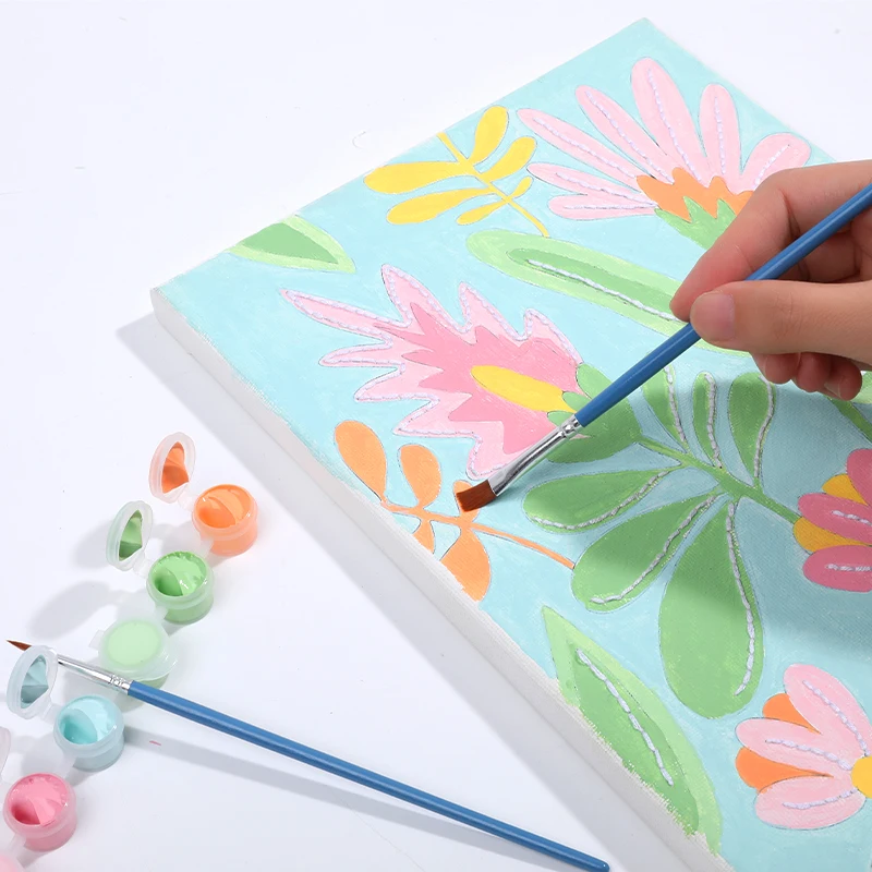 Wholesales Customization Relaxing Pleasure Adult Girls Gift Cute DIY Embroidery Art Painting Craft