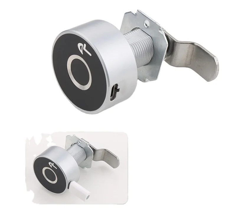 Smart Digital Fingerprint Door Lock Modern Electronic Zinc Alloy Key Home Bedroom Bathroom Office Use