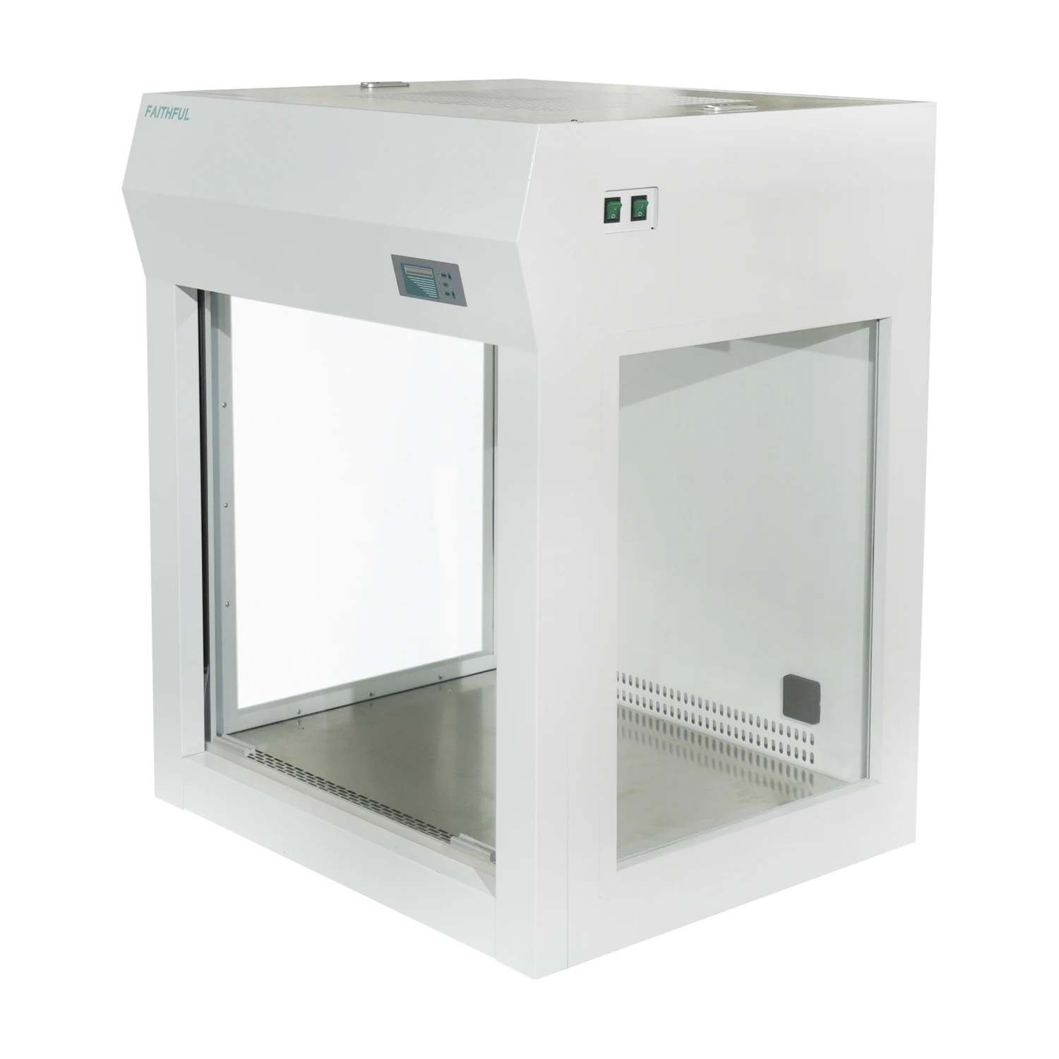 Laboratory Vertical Laminar Flow Cabinet Mini Laminar Air Flow Cabinet From Factory Desktop Type