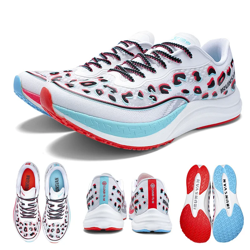 IRUNSVAN Airrunner GT1.0 Full length Nylon Carbon Board Running Shoes for Competitive Running