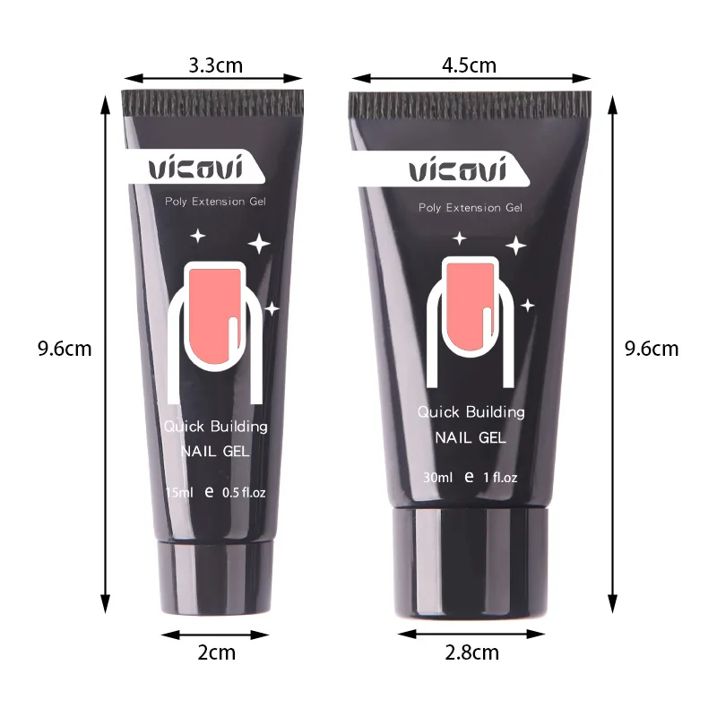 22-Your Logo Nail Gel For Nails Extension Finger Nail Art Manicure Acryl Gel Varnish 15ML UV Gel Polish Extension