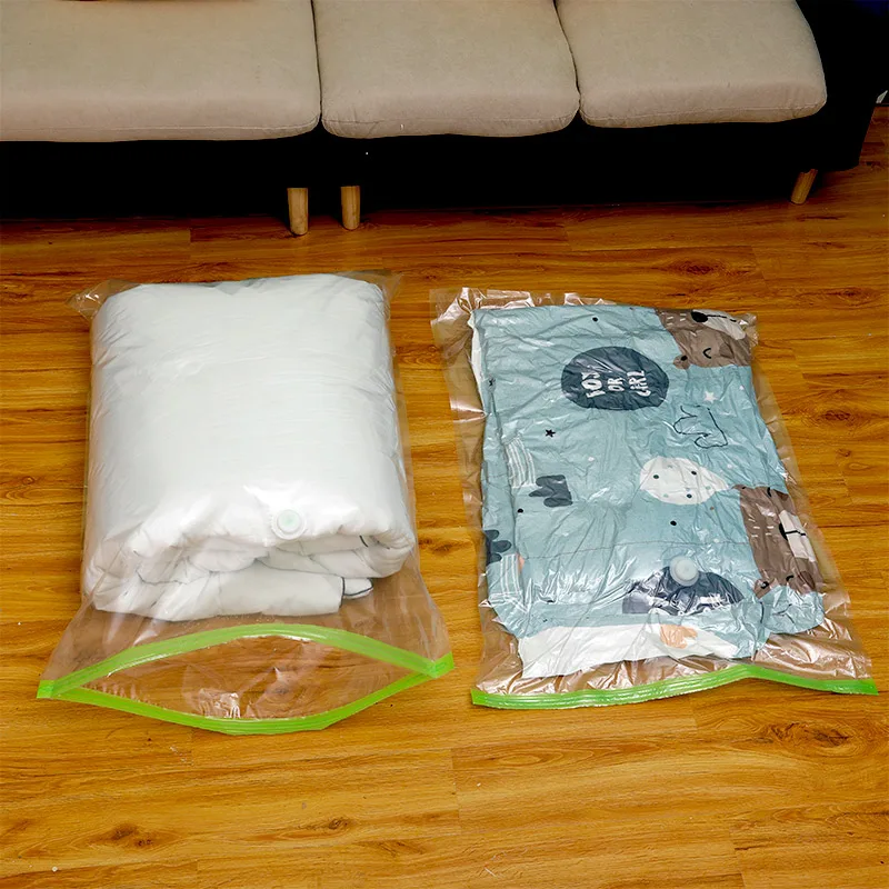 Eco Friendly Vacuum Storage Bags PE Plastic Vacuum Compressed Space vacuum bag for clothes