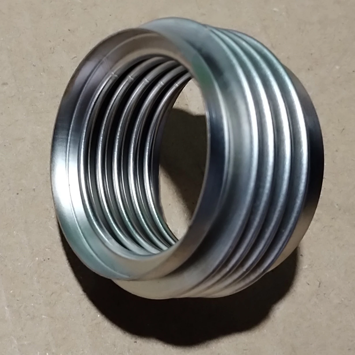 Elastic metal corrugated compensator stainless steel 304 316l expansion corrugated pipe