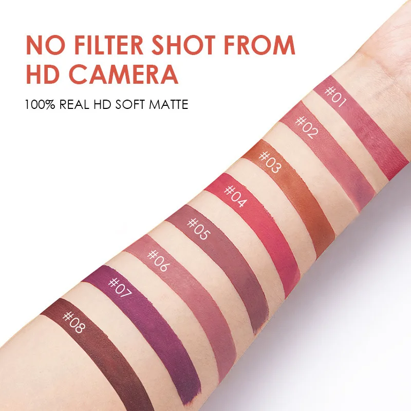 Langmanni High Gloss Shiny Lip Gloss 6-piece Set Diamond Pearl Metallic Lip Gloss Set