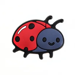 Cute animal cartoon non-infringement  hole shoes flower shoe buckle wholesale Amazon hot sale small animal buckle