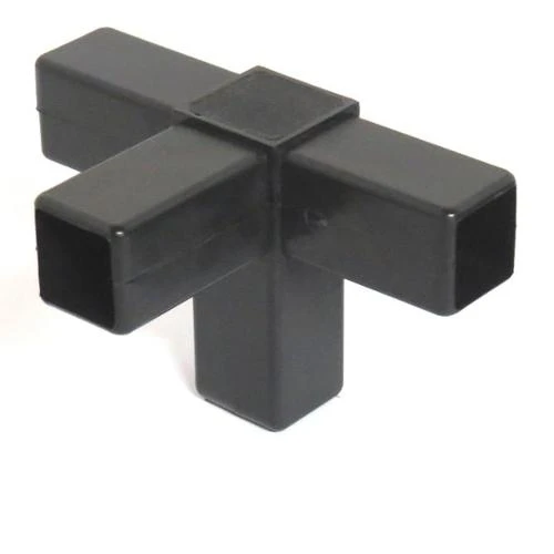 Square Aluminum 45 Degree Tube Pipe Connector