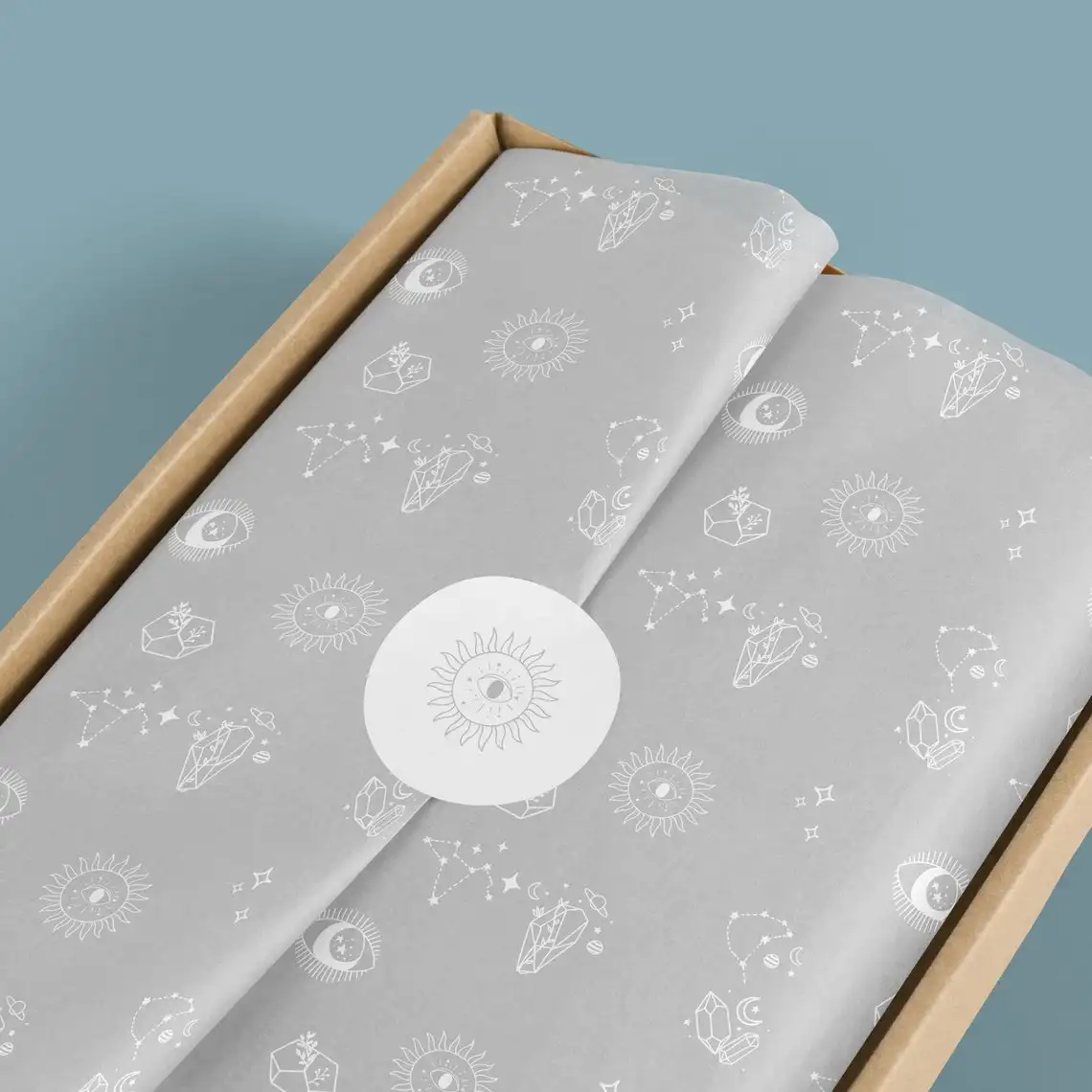 Hot sale customized designer printing gift wrapping paper personalized tissue paper with logo for box packaging