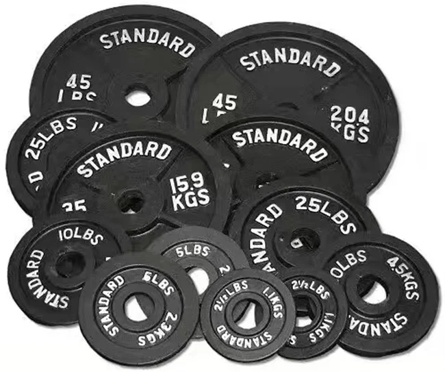 Cast Iron 45 lbs Weight Plate Cheap Common Cast Iron Barbell Plates Gym