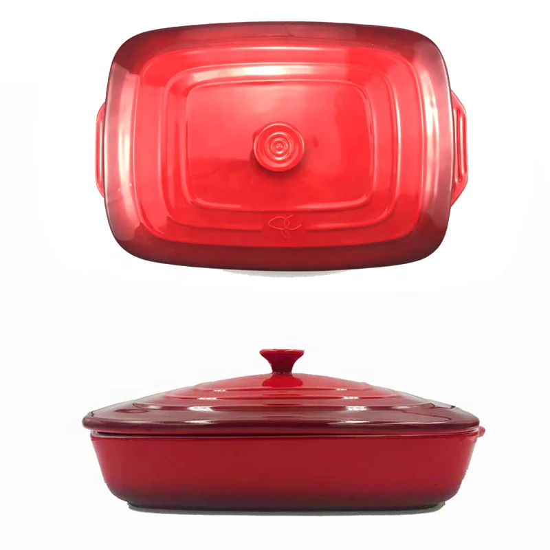 Unique Kitchen Utensils Pizza Bread Bakeware Gifts Baking Tray Pans With Lid