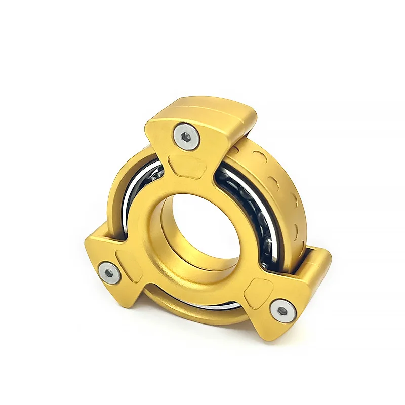 wholesale custom Fingertip Gyroscope EDC Reactor Fidget Spinner Decompression Toys for Kids and Adults