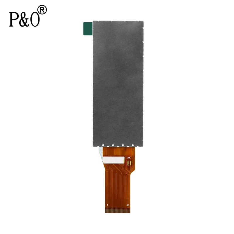 Polcd 3.2 inch SPI+16 BIT RGB 320x820 30 pin lcd screen